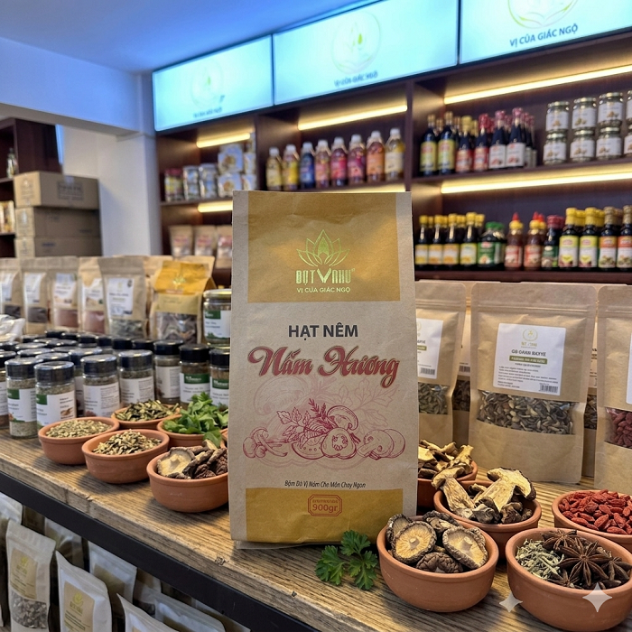 Hạt nêm nấm hương