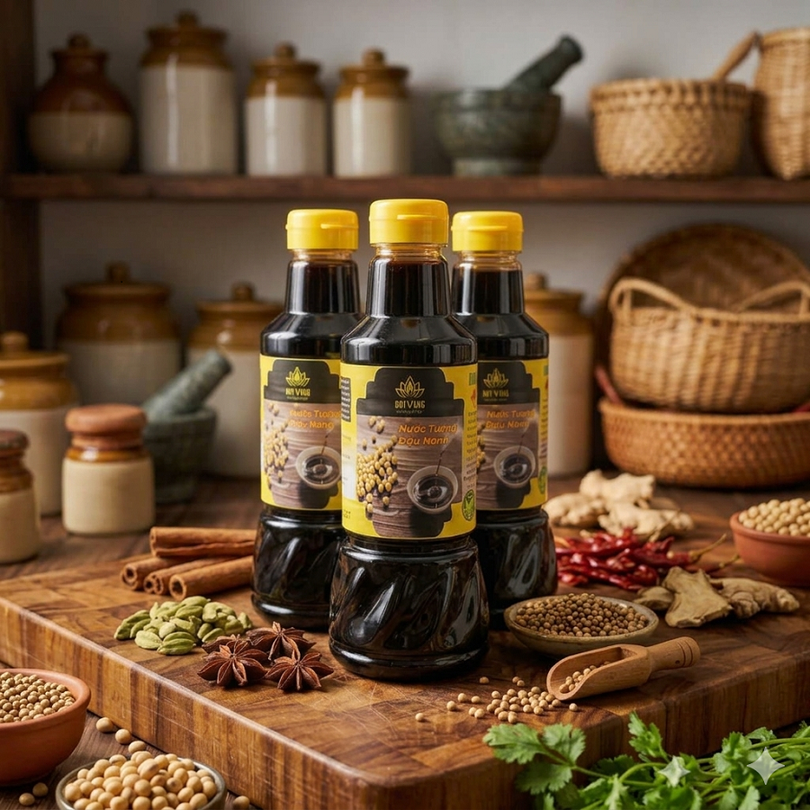 nước tương đậu nành