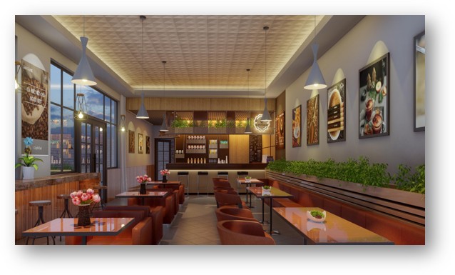 Không gian nhượng quyền 3